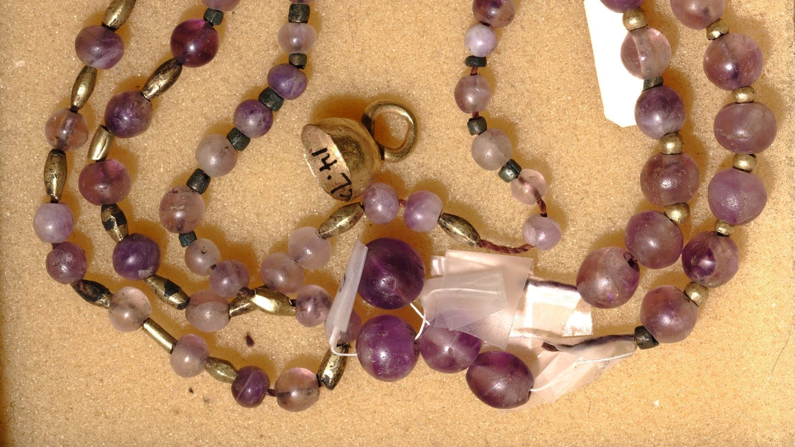 A string of prayer beads used for dhikr